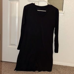 Black T-Shirt Dress